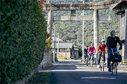 丸亀街道の鳥居